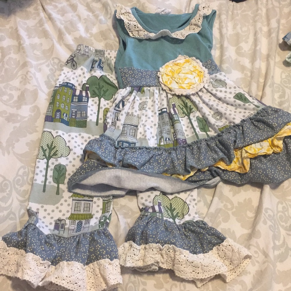 Tutu and lulu 2t/3t outfit girl